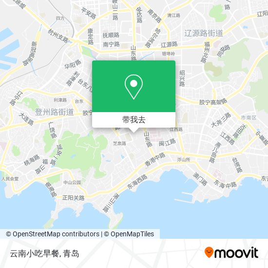 云南小吃早餐地图