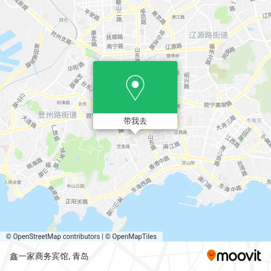 鑫一家商务宾馆地图