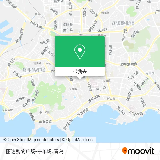 丽达购物广场-停车场地图