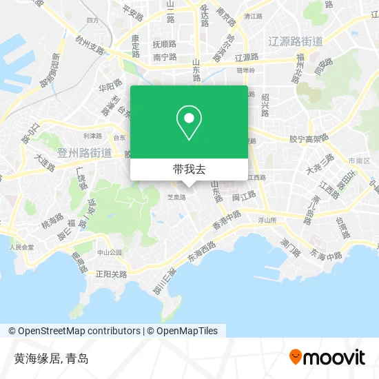 黄海缘居地图