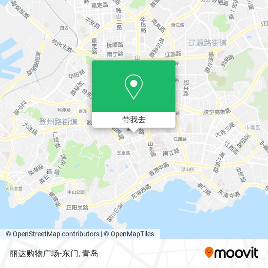 丽达购物广场-东门地图