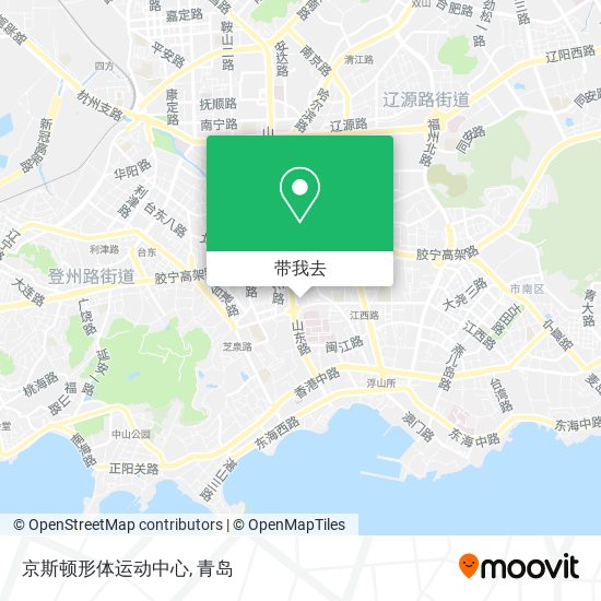 京斯顿形体运动中心地图