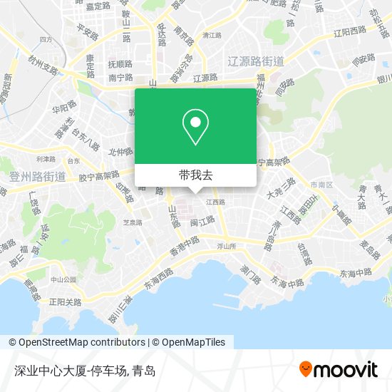 深业中心大厦-停车场地图