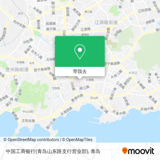 中国工商银行(青岛山东路支行营业部)地图