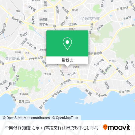 中国银行(理想之家-山东路支行住房贷款中心)地图
