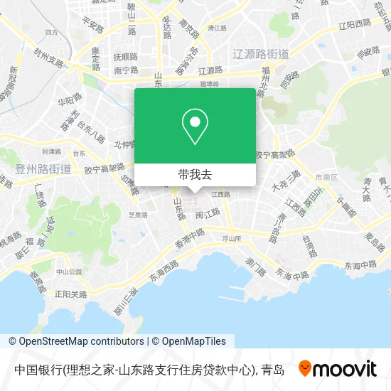 中国银行(理想之家-山东路支行住房贷款中心)地图