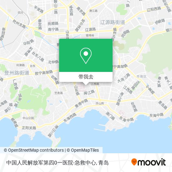 中国人民解放军第四0一医院-急救中心地图