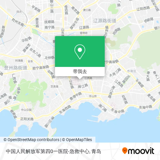中国人民解放军第四0一医院-急救中心地图