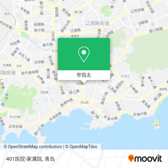 401医院-家属院地图