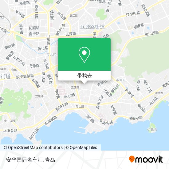 安华国际名车汇地图