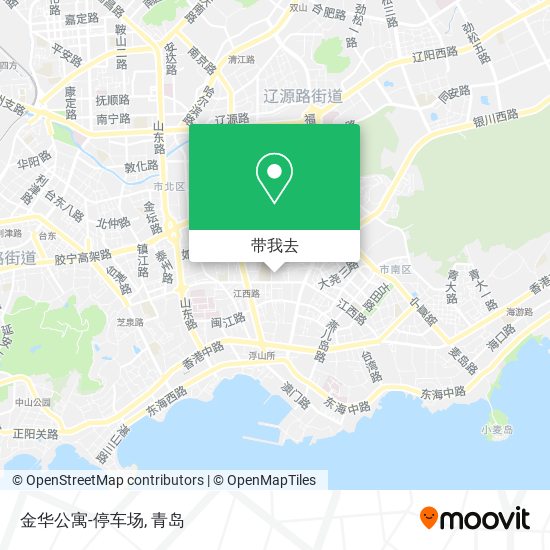 金华公寓-停车场地图