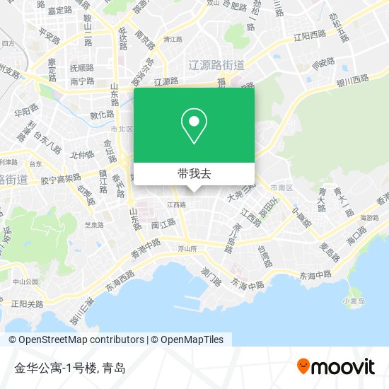 金华公寓-1号楼地图