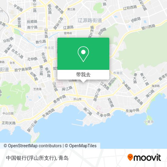 中国银行(浮山所支行)地图