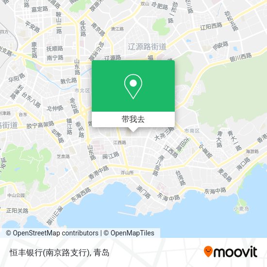 恒丰银行(南京路支行)地图