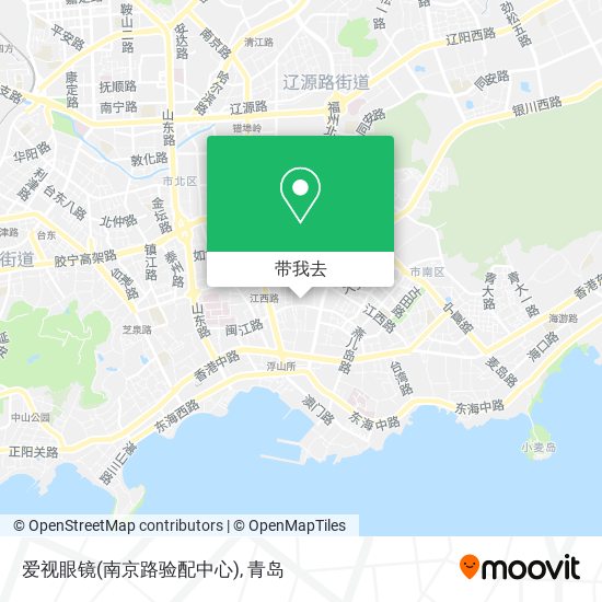 爱视眼镜(南京路验配中心)地图