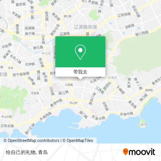 给自己的礼物地图
