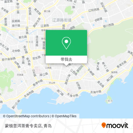 蒙顿普洱茶膏专卖店地图