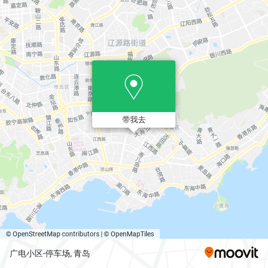 广电小区-停车场地图