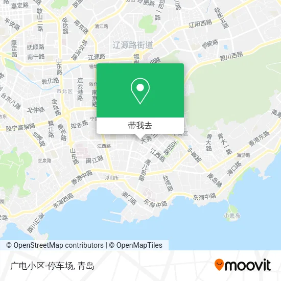 广电小区-停车场地图