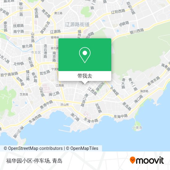 福华园小区-停车场地图