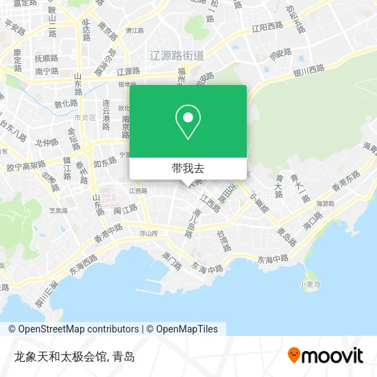 龙象天和太极会馆地图