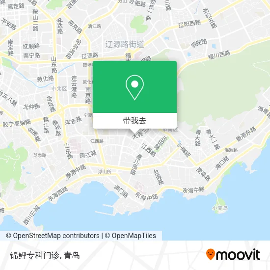 锦鲤专科门诊地图