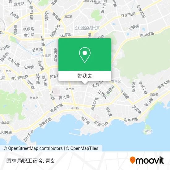 园林局职工宿舍地图