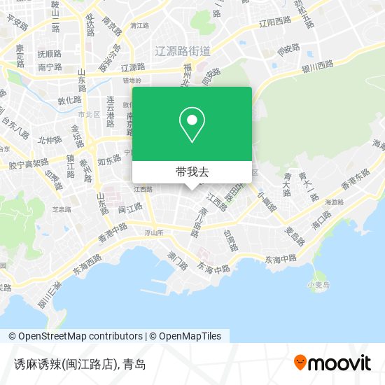 诱麻诱辣(闽江路店)地图