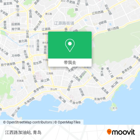 江西路加油站地图