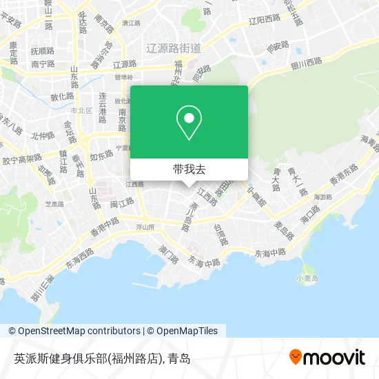 英派斯健身俱乐部(福州路店)地图