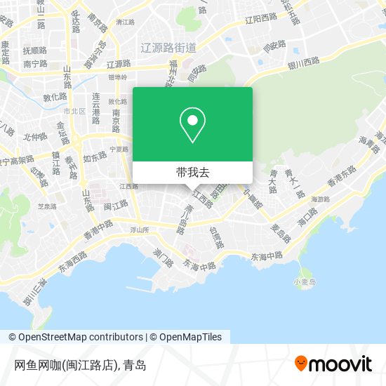 网鱼网咖(闽江路店)地图
