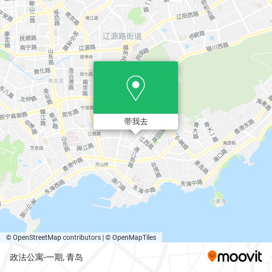 政法公寓-一期地图