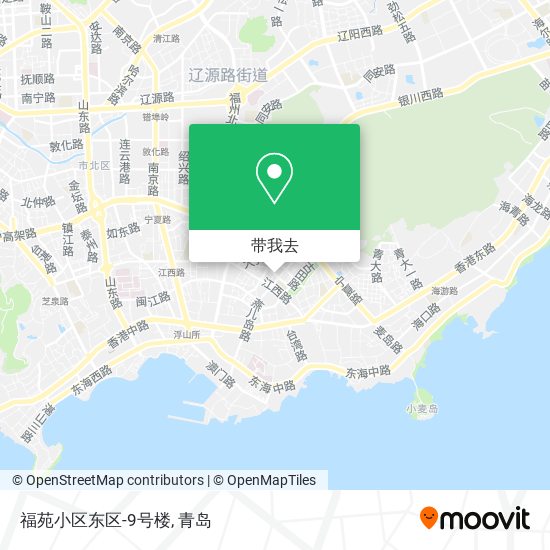 福苑小区东区-9号楼地图