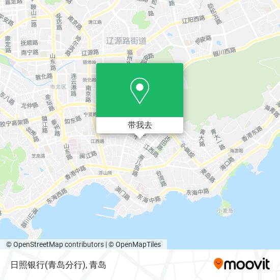 日照银行(青岛分行)地图
