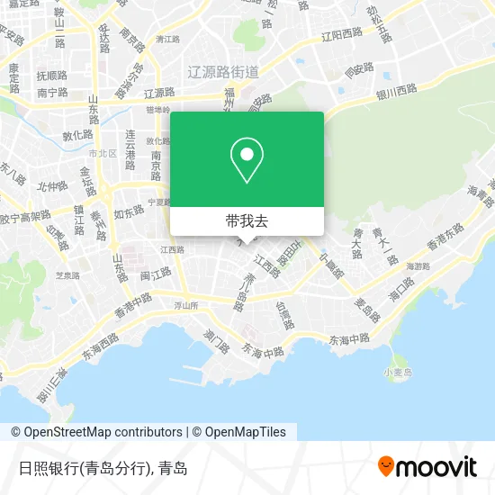 日照银行(青岛分行)地图