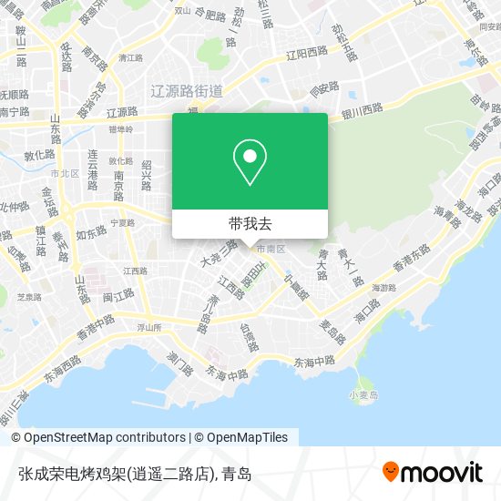张成荣电烤鸡架(逍遥二路店)地图