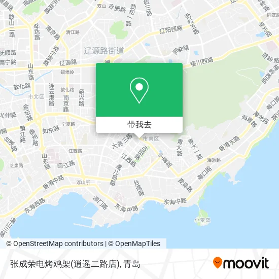 张成荣电烤鸡架(逍遥二路店)地图
