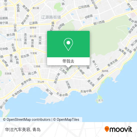 华洁汽车美容地图