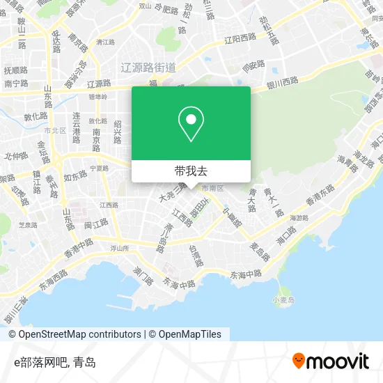 e部落网吧地图