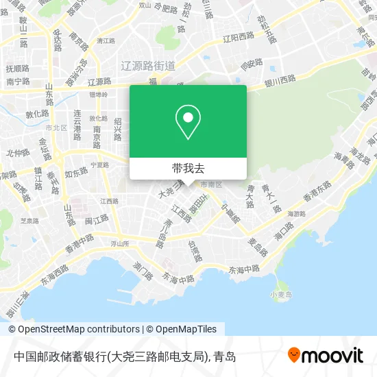 中国邮政储蓄银行(大尧三路邮电支局)地图