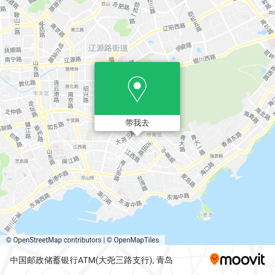 中国邮政储蓄银行ATM(大尧三路支行)地图
