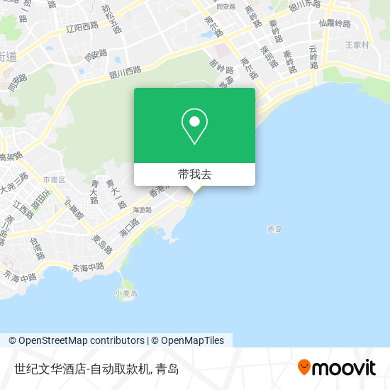 世纪文华酒店-自动取款机地图