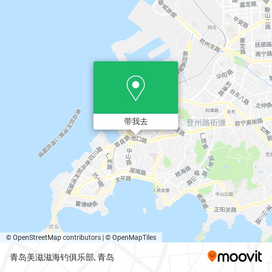 青岛美滋滋海钓俱乐部地图