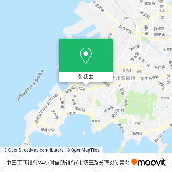 中国工商银行24小时自助银行(市场三路分理处)地图