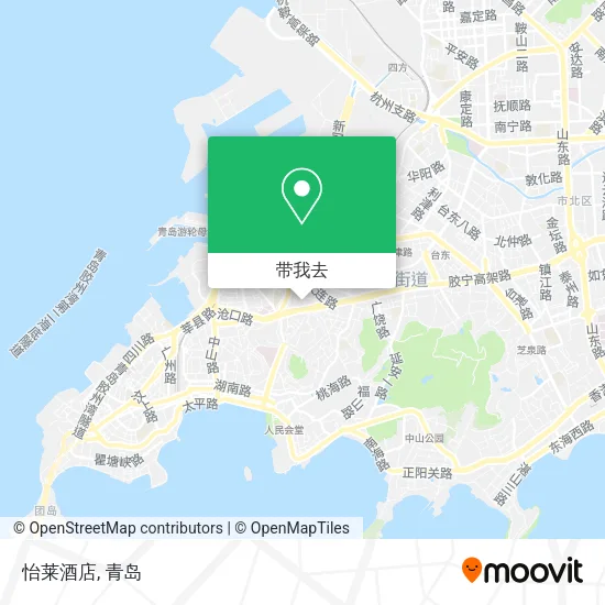 怡莱酒店地图