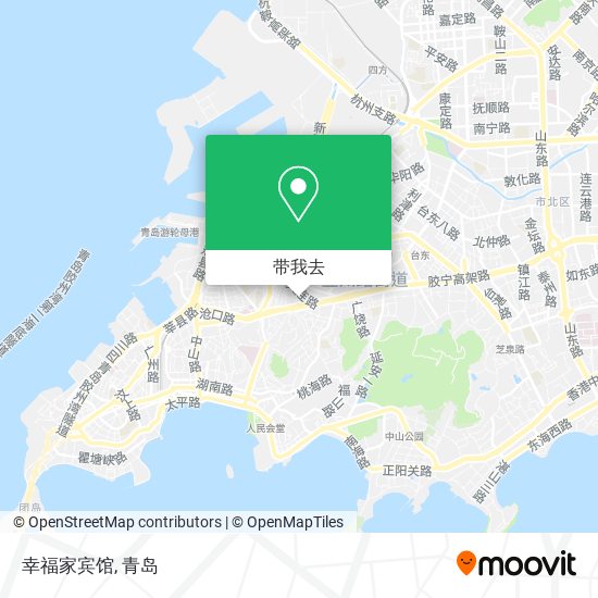 幸福家宾馆地图