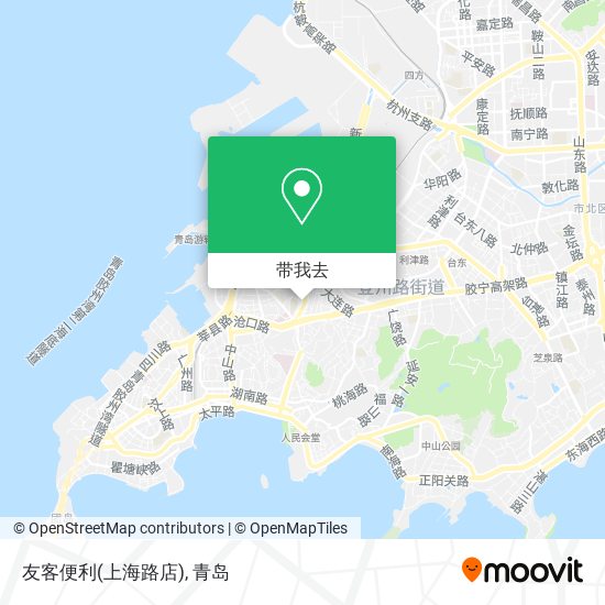 友客便利(上海路店)地图