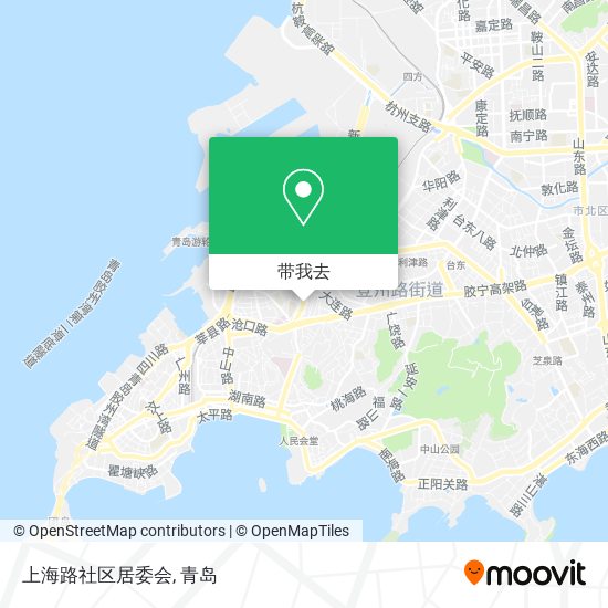 上海路社区居委会地图