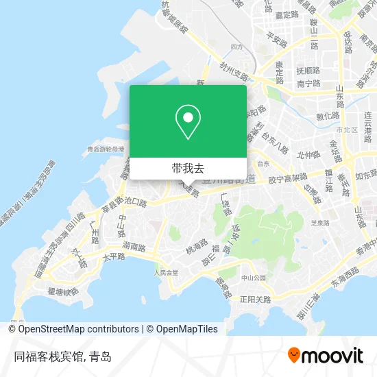同福客栈宾馆地图