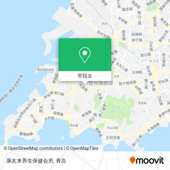 康友来养生保健会所地图